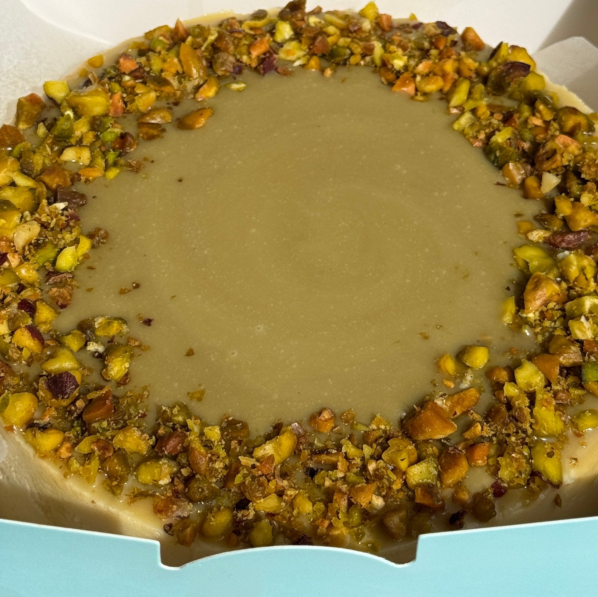 Sicilian Pistachio Cheesecake